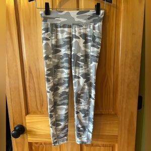 Eddie Bauer Gray Camouflage Kids Leggings